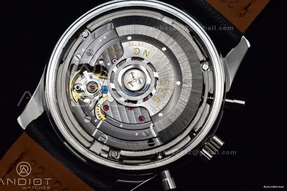 916 SS 1 BLS Edition 1:1 Black Navitimer A on 43mm Best Bracelet Popular Dial Leather 0118